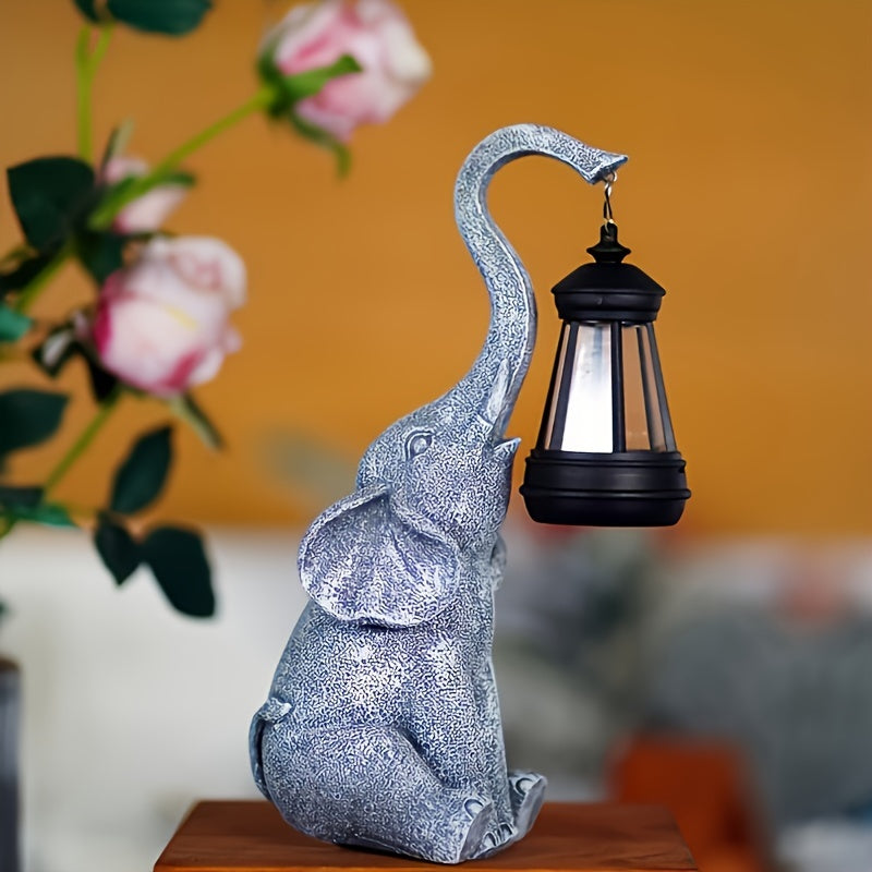 Befez | Outdoor Solar Elephant Lamp
