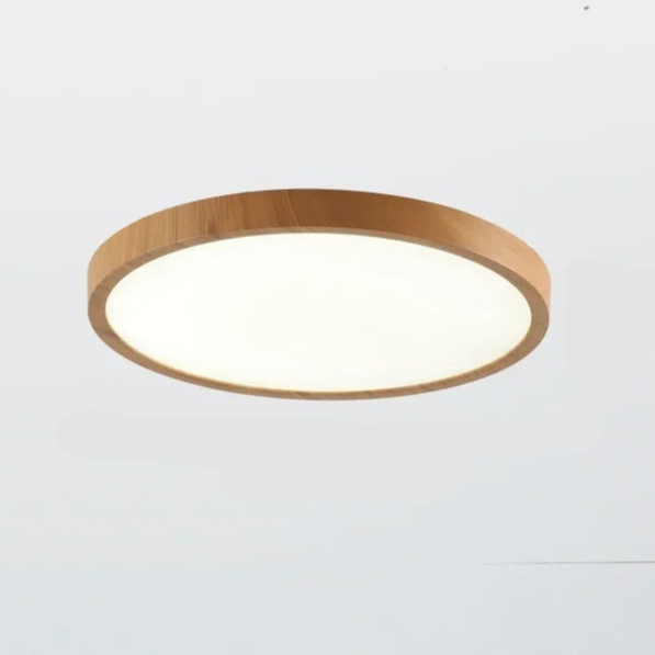 Stylish Round Ceiling Light with Dimmable LED
