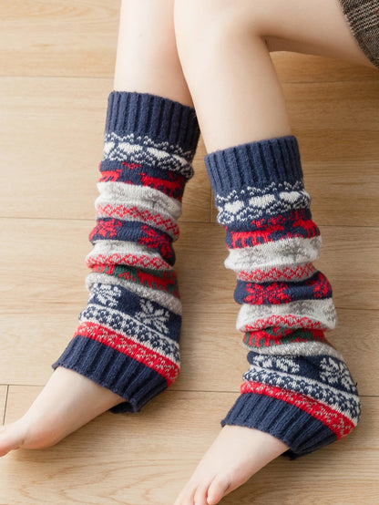Soft Fleece Leg Warmers for Cold Weather