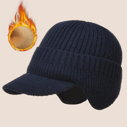Warm Men's Fleece Winter Beanie Hat