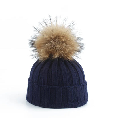 Warm Cable Knit Beanie