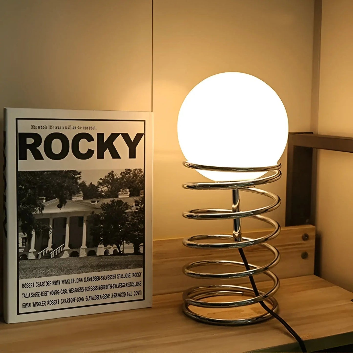Soft Glow Moon Table Lamp with Adjustable Light