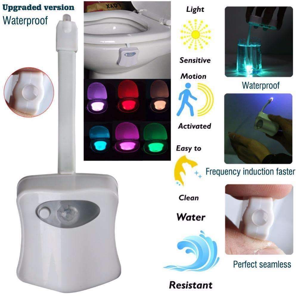 Automatic Night Toilet Bowl Lamp