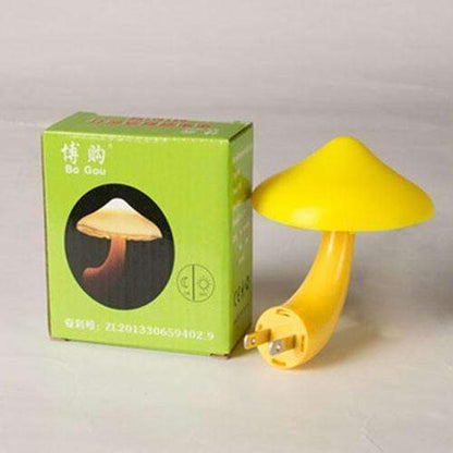 Compact Mushroom LED Plug Night Light - Befez