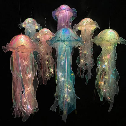 Colorful Jellyfish Table Lamp