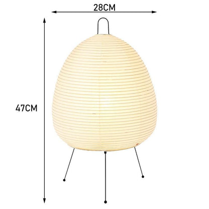 Traditional Japanese Paper Table Lamp