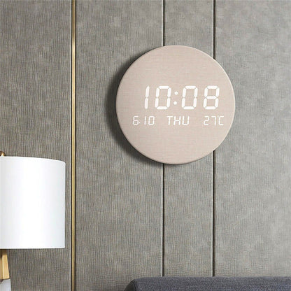 Rustic Wooden Wall Clock - Svenna