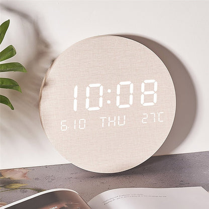 Rustic Wooden Wall Clock - Svenna