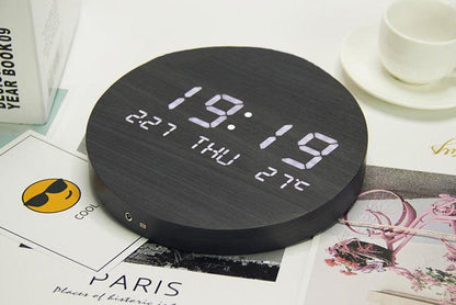 Rustic Wooden Wall Clock - Svenna