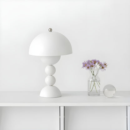Simple White LED Desk Lamp with Dimmer