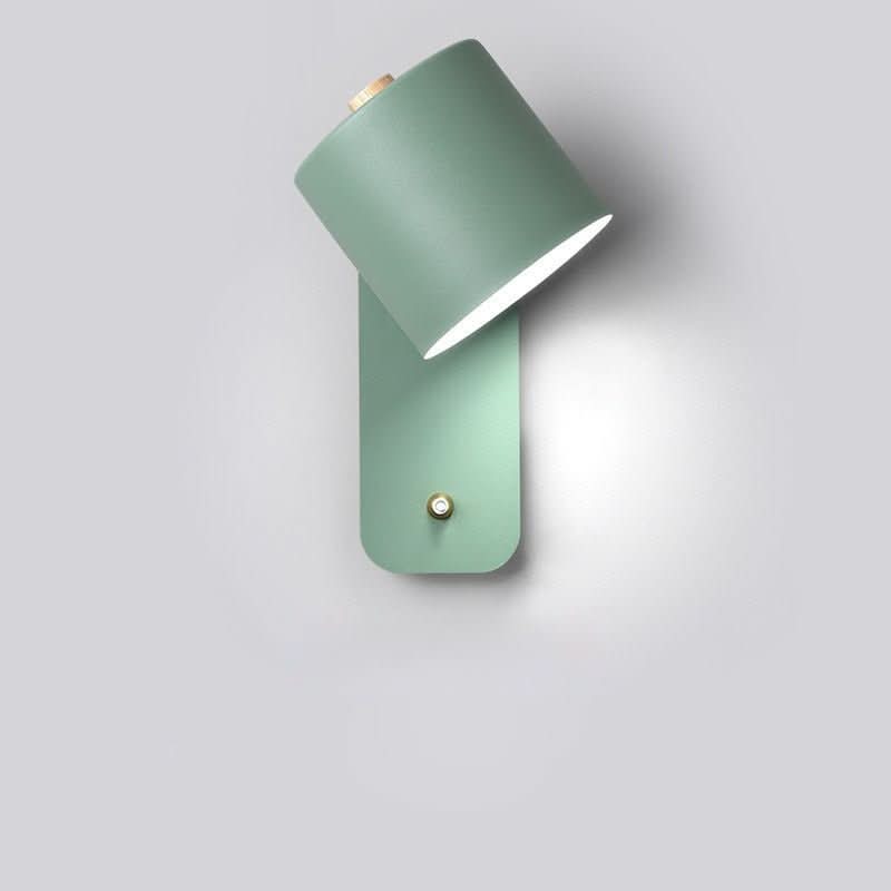 Simple White LED Wall Lamp with On/Off Switch - Befez