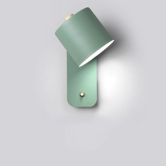 Simple White LED Wall Lamp with On/Off Switch - Befez