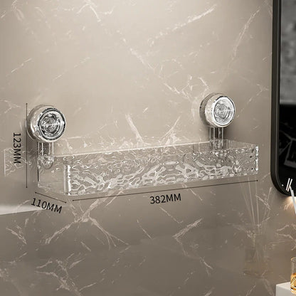 Easy Install Suction Wall Shelf Organizer