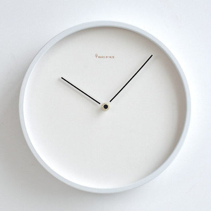 Simple Nordic Wooden Wall Clock Skara