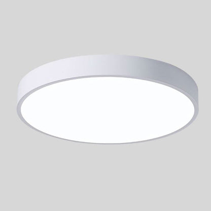 Scandinavian Wood LED Ceiling Lamp – Round Design