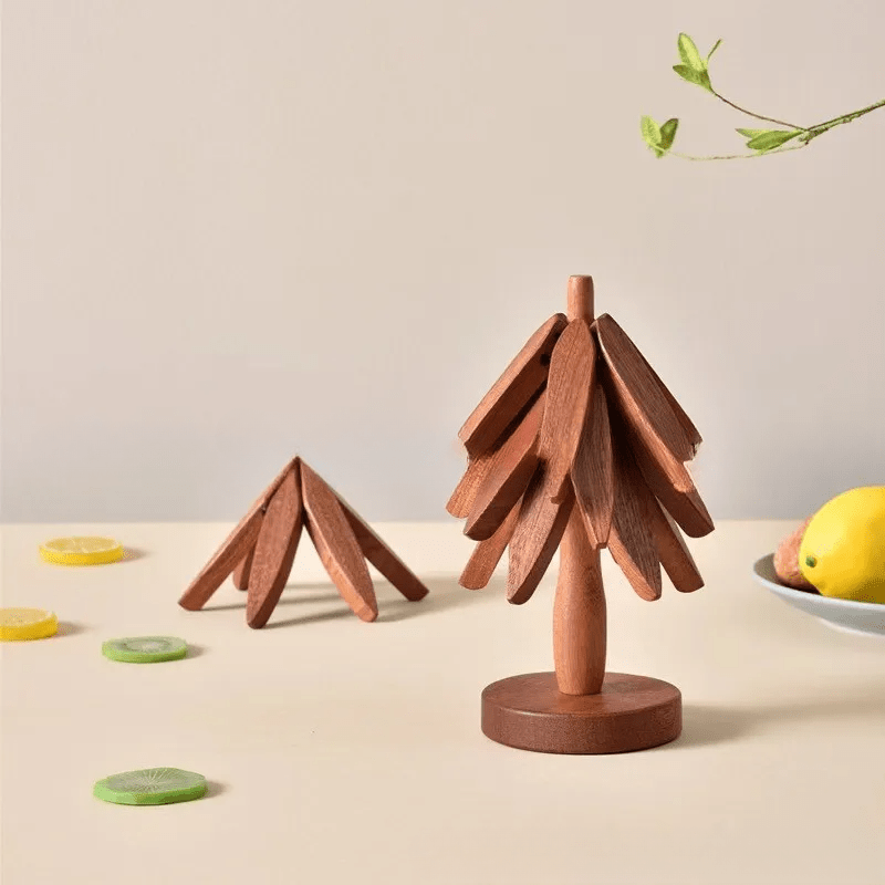 Elegant Wooden Table Decor