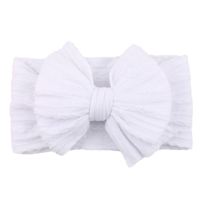 Cute Kids' Soft Hair Band with Ribbon
