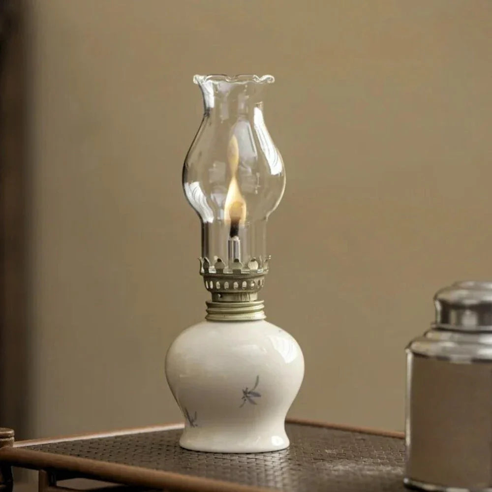 Classic Bronze Table Lantern