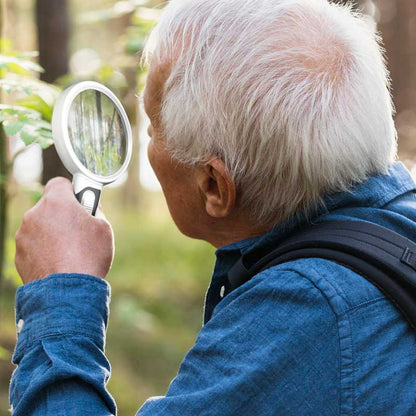 Compact LED Magnifying Glass