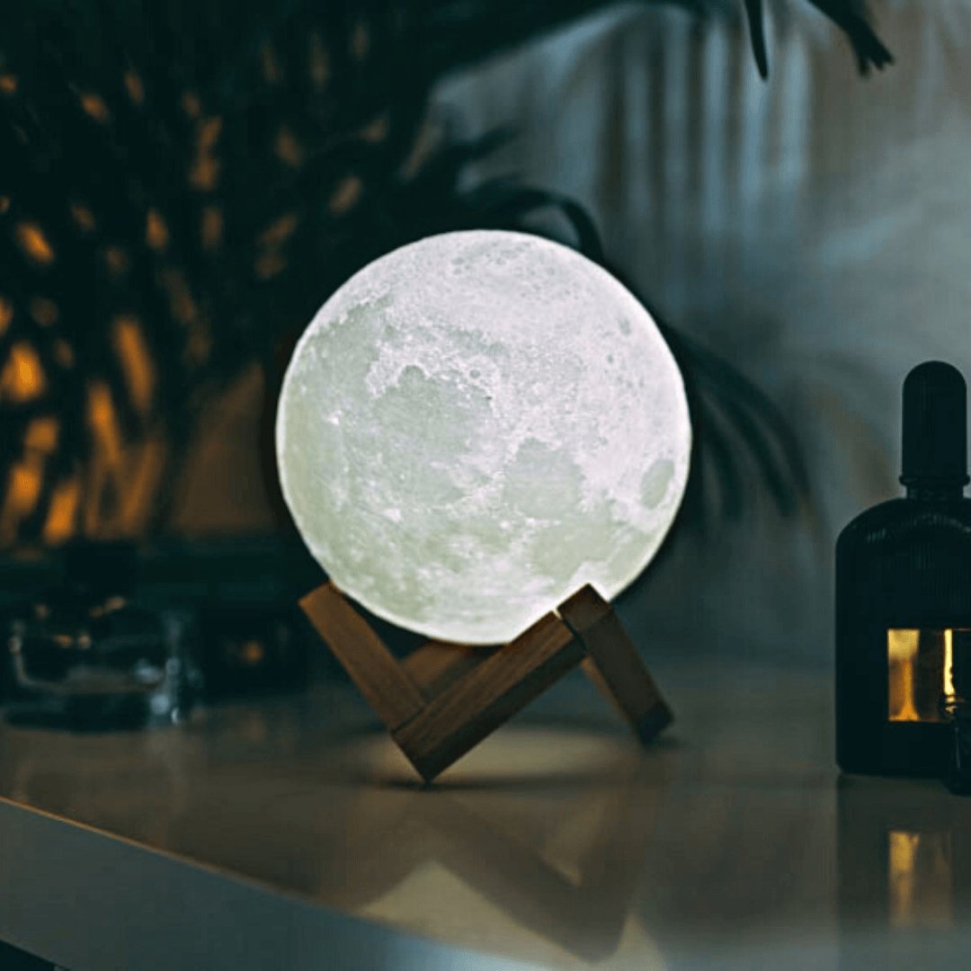 Befez | Elegant Moon Lamp with Cordless Touch Control