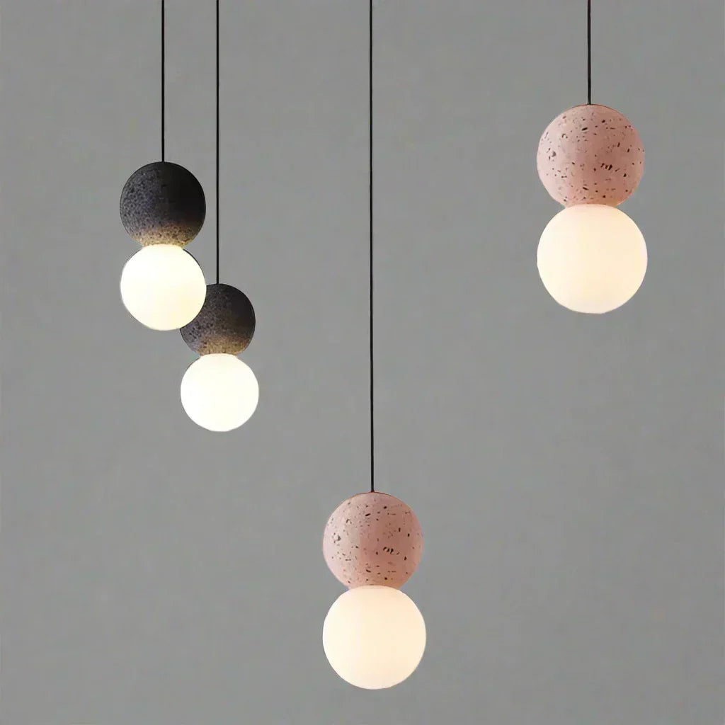 Modern Geometric Hanging Light