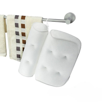 Comfortable Bath Pillow with Suction Cups