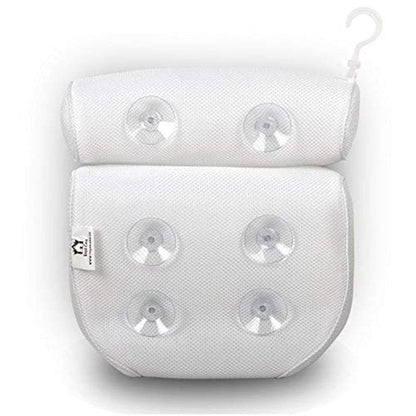 Comfortable Bath Pillow with Suction Cups