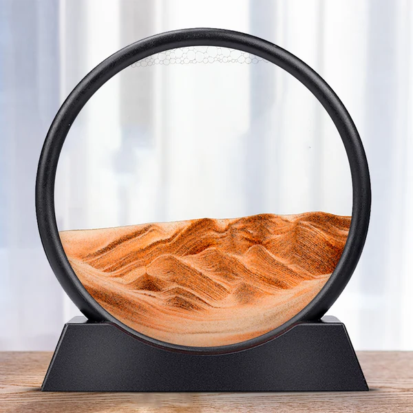 Colorful Kinetic Sand Clock