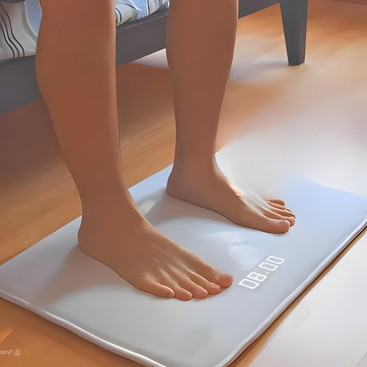 Wireless Floor Alarm Clock Mat | Gentle Wake Up Carpet for Heavy Sleepers - Befez