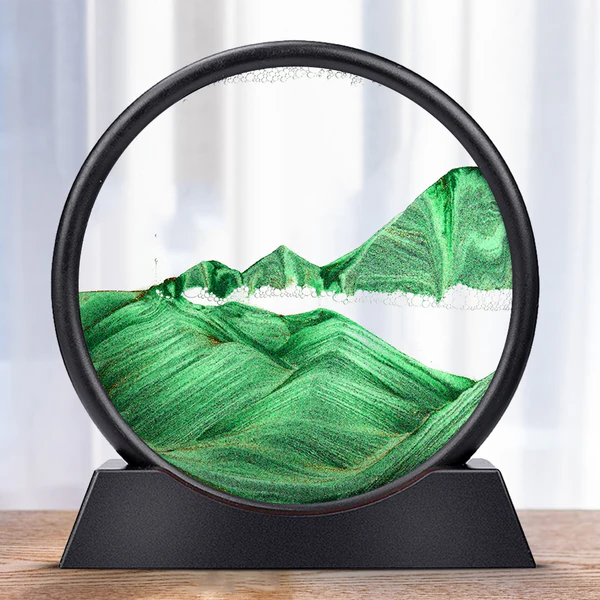 Colorful Kinetic Sand Clock