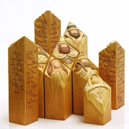 Christmas Nativity Scene Figurine Set