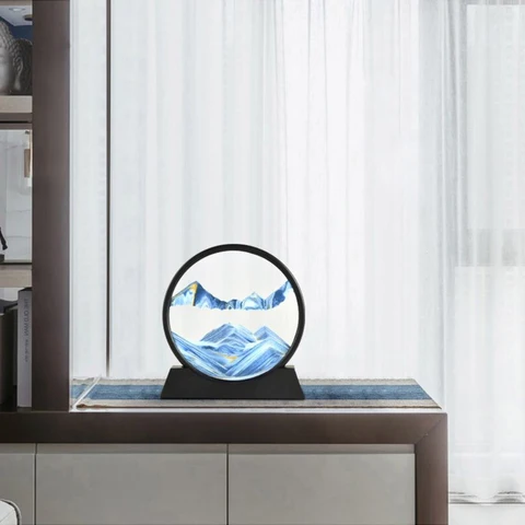 Colorful Kinetic Sand Clock
