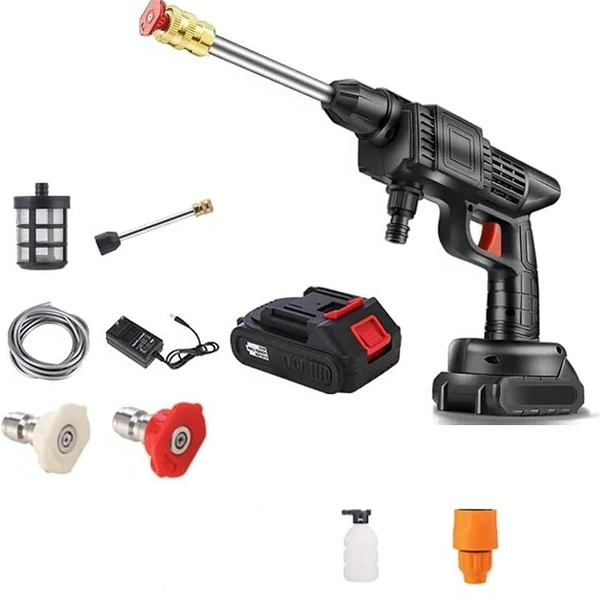 Rechargeable Handheld Power Spray Water Pistol Kit - Befez