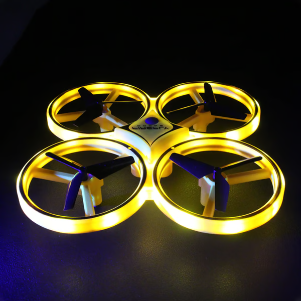 Remote Control Drone with Bright LED Lights