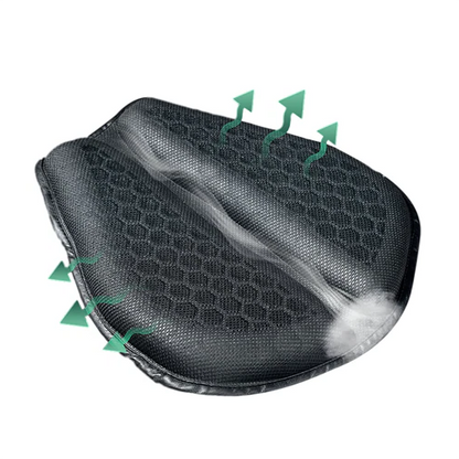 Comfortable Motorcycle Gel Seat Cushion | Soft & Grippy