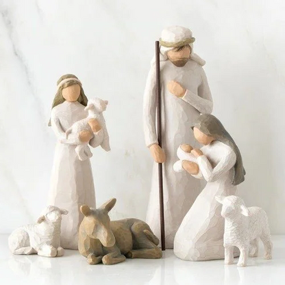 Christmas Nativity 20-Piece Figurine Set