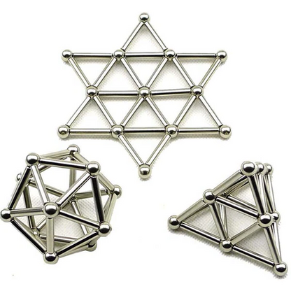 Strong Magnetic Sticks and Balls Building Set
