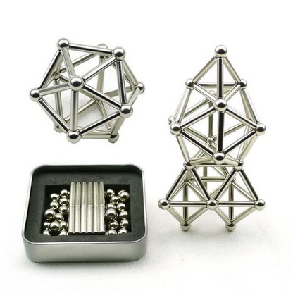 Strong Magnetic Sticks and Balls Building Set - Befez