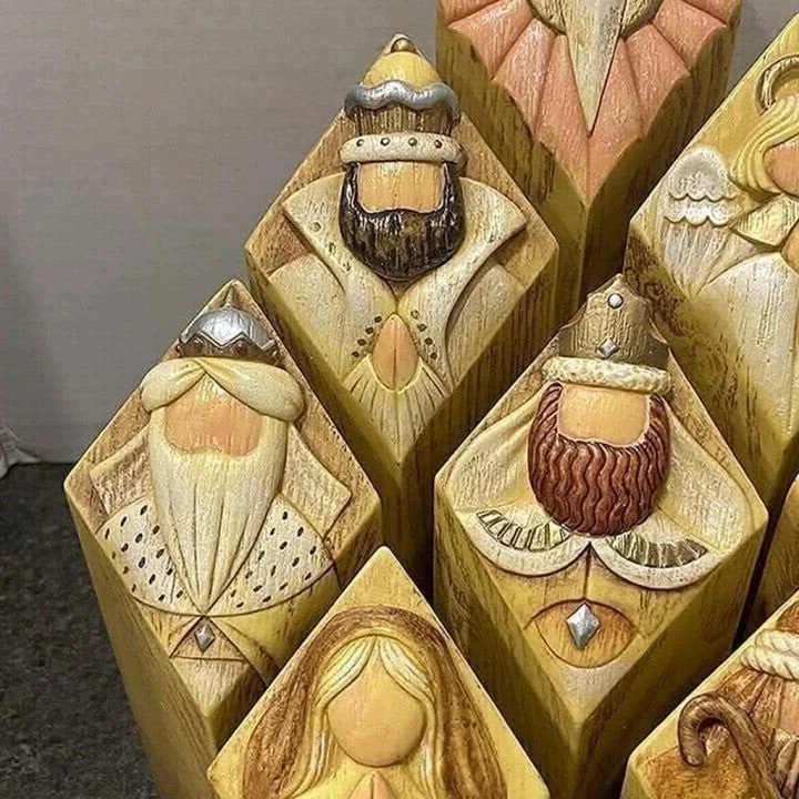 Christmas Nativity Scene Figurine Set