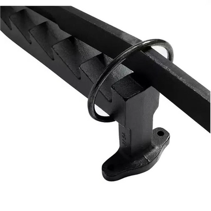 Compact Heavy Duty Firewood Splitter - Wall Mount Log Cutter