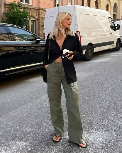 Relaxed Fit Tactical Work Pants