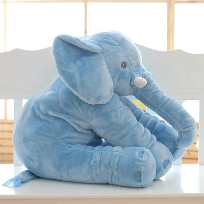Snug Plush Baby Elephant Pillow
