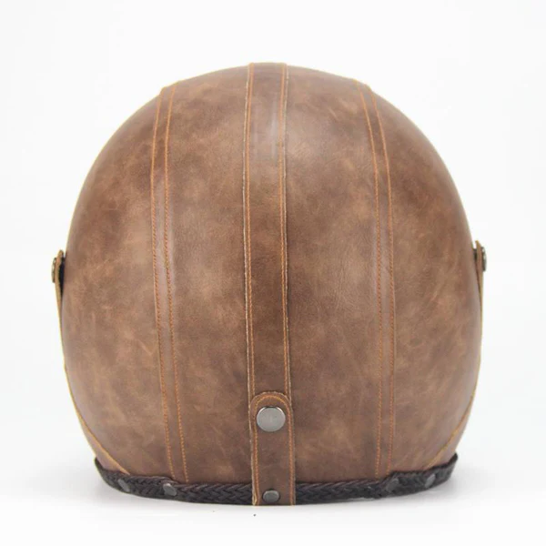 Classic Open Face Motorbike Helmet With Visor Mask