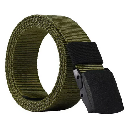 Tactical Mens Nylon Web Belt with Ventilated Straps