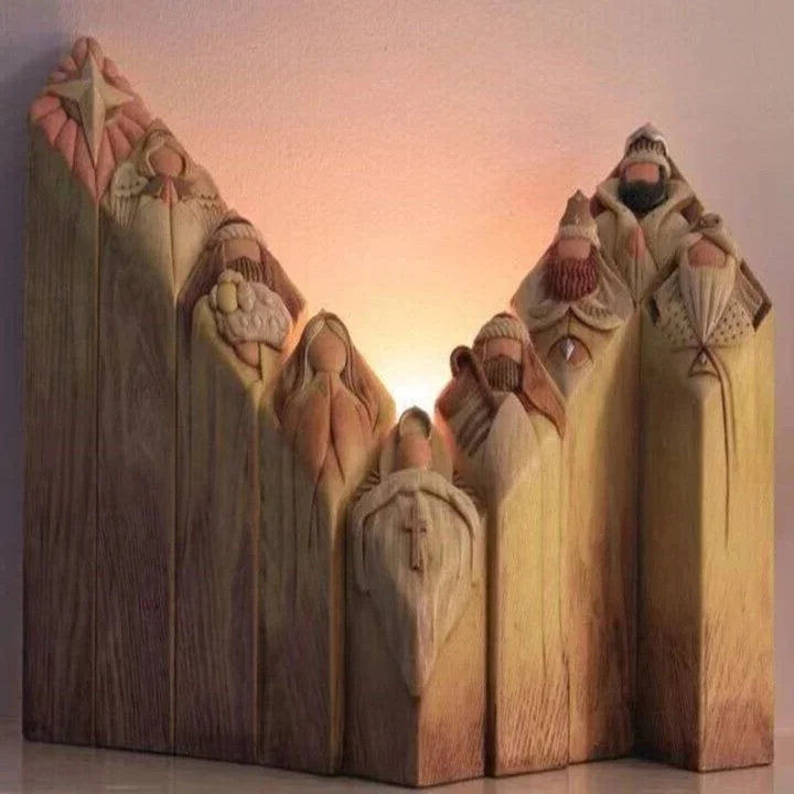 Christmas Nativity Scene Figurine Set