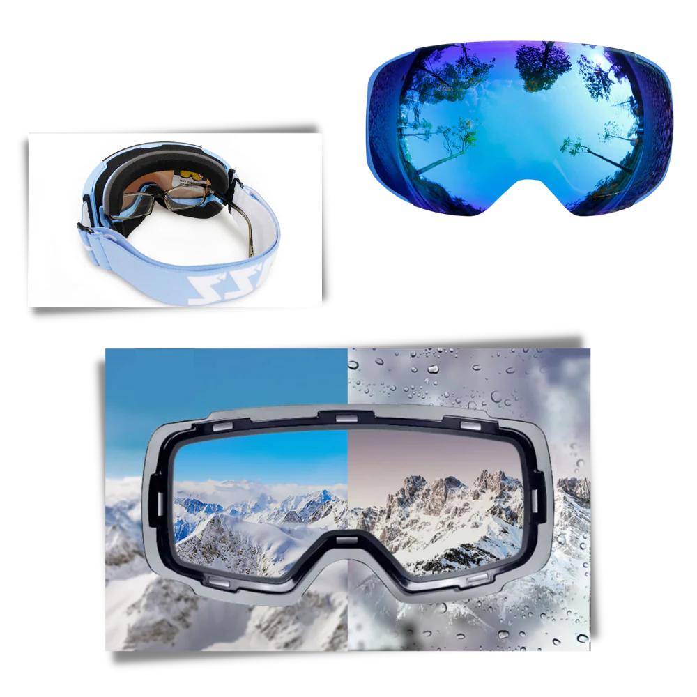 Winter Ski Goggles with Lens Kit