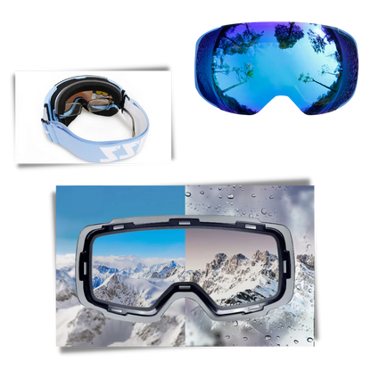 Winter Ski Goggles with Lens Kit