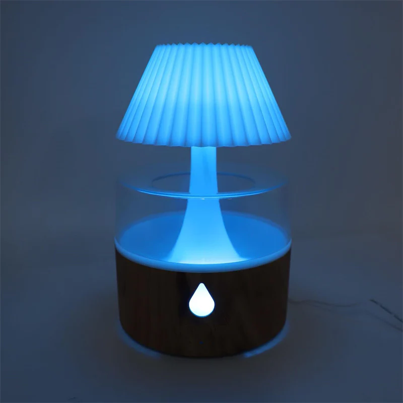 Compact Mist Air Humidifier with LED Nightlight