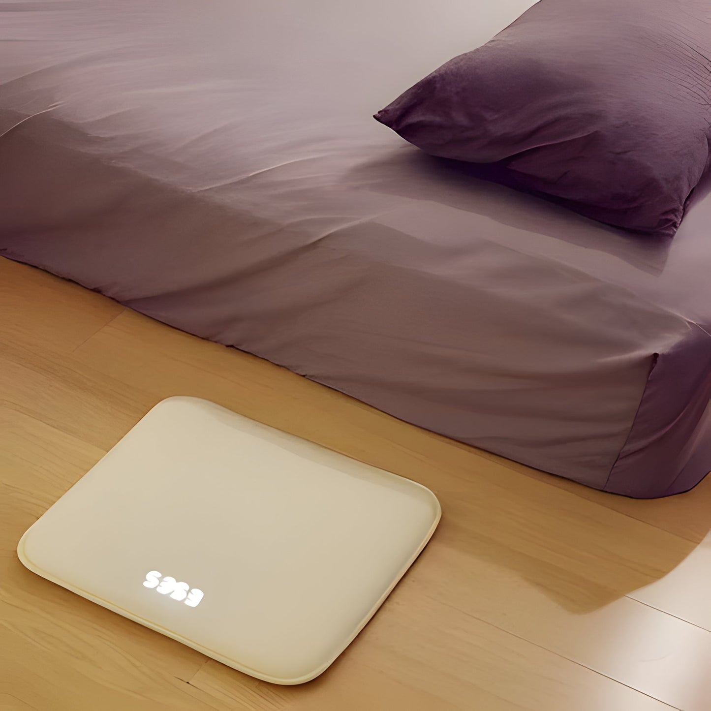 Wireless Floor Alarm Clock Mat | Gentle Wake Up Carpet for Heavy Sleepers