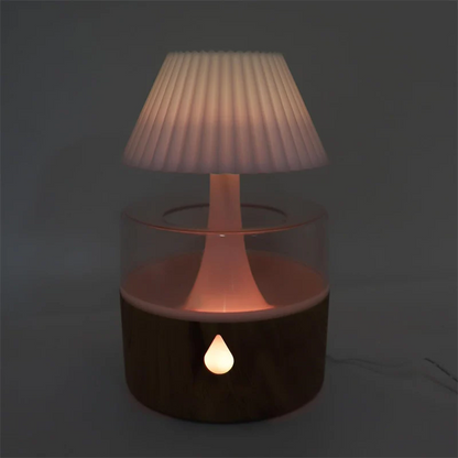 Compact Mist Air Humidifier with LED Nightlight